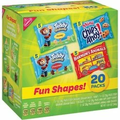 Promo 🔔 Cookies Nabisco Fun Shapes Snack Multi-Pack, 20/CT 🧨