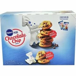 Best Pirce ❤️ Pillsbury Mini Chocolate Chip Cookies, 3 Oz., 6 Pouches/Pack (731) ❤️