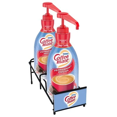 Budget ๐ Creamers Coffee Mate Peppermint Mocha Lactose-Free Creamer In Pump Dispenser, 2/Bundle (283-00067) ๐