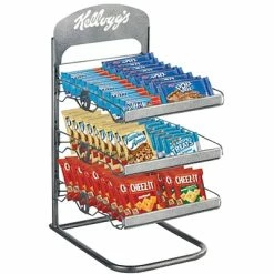 Brand new 🎉 Snacks Kellogg's Breakroom Solution Rack With Kellogg's Snack Products (KEE12021) 🔥