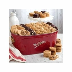 Brand new ⌛ Snacks & Granola Bars Mrs. Fields Nibblers Cookie Classic Tub, Assorted Flavors (ST17EV226) 🥰