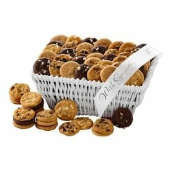 Coupon ❤️ Snacks & Granola Bars Mrs. Fields Nibblers Cookie Sympathy Basket, Assorted Flavors, 43.2 Oz. (ST21EVBSKT721) 💯
