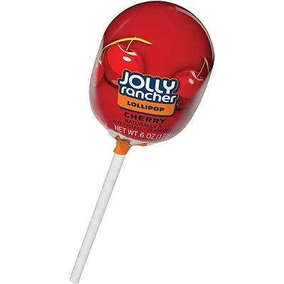 Buy โญ Candy & Chocolate JOLLY RANCHER Lollipops In Assorted Flavors, 50/BX (209-00051) ๐ - Image 5