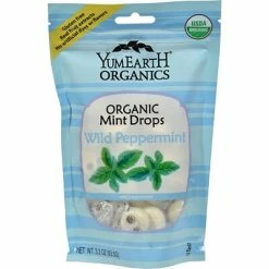 Top 10 🛒 YumEarth 🍬 Candy & Chocolate Yummy Earth Organic 🍬 Candy Drops, Wild Peppermint, 3.3 Oz, 3/Pack 🧨
