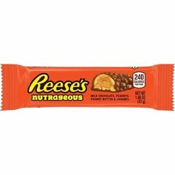 Top 10 👍 Candy & Chocolate Reese's Nutrageous Bar, 1.66 Oz., 18/Box 🤩