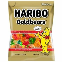 Wholesale 🔥 Candy & Chocolate Haribo Gold-Bears Gummi Fruit, 5 Oz, 12/Carton (HAR30220) 🎁