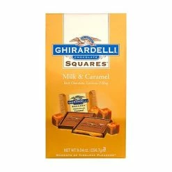 Budget ⌛ Candy & Chocolate Ghirardelli Chocolate Squares Milk & Caramel, 9.04 Oz., 2 Pack (62242) 😀