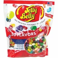 Budget 😀 Candy & Chocolate Jelly Belly Assorted 50 Flavors Jelly Beans, 48 Oz (220-00020) 👍