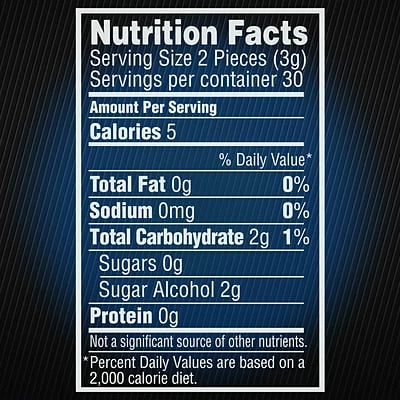 Hot Sale โ Gum & Mints 5 GUM Peppermint Cobalt Sugar Free Chewing Gum, 15 Sticks (WMW51220) ๐ฅฐ - Image 8