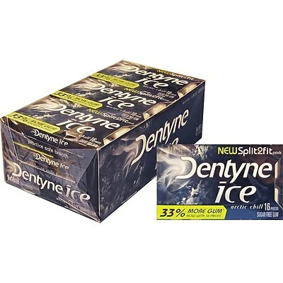 Discount ⭐ Gum & Mints Dentyne Ice Sugar Free Gum, Arctic Chill, 9/Box (AMC31240) ❤️