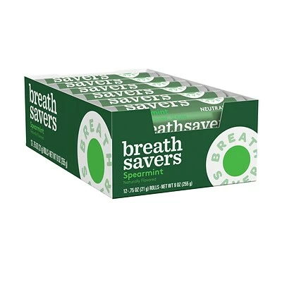 Deals ๐ Gum & Mints Breath Savers Spearmint Mints, 0.75 Oz., 24/Box (HEC71433) โค๏ธ