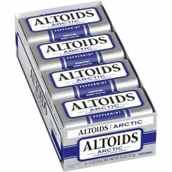 Deals 🔔 Gum & Mints Altoids Sugar Free Peppermint Mints, 9.6 Oz., 8 Pieces/Pack, 8/Box (209-00488) 🧨