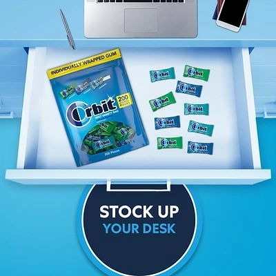 Coupon ๐ Gum & Mints Orbit Variety Bag Sugar Free Gum, Assorted Flavors, 13.4 Oz., 200 Pieces/Pack, 200/Pack (MMM27955) ๐งจ - Image 5