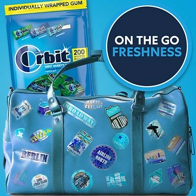 Coupon ๐ Gum & Mints Orbit Variety Bag Sugar Free Gum, Assorted Flavors, 13.4 Oz., 200 Pieces/Pack, 200/Pack (MMM27955) ๐งจ - Image 7