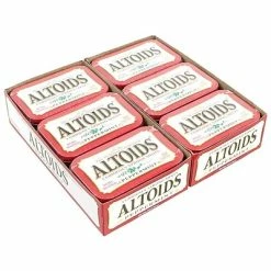 Brand new 😀 Gum & Mints Altoids Peppermint Mints, 21.12 Oz., 12/Pack (209-00483) 💯