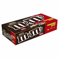 Top 10 🥰 M&M's 🍬 Candy & Chocolate M&M'S Milk Chocolate 🍬 Candy Sharing Size 3.14 Oz. Pouch, 24/Box (MMM04431) 💯