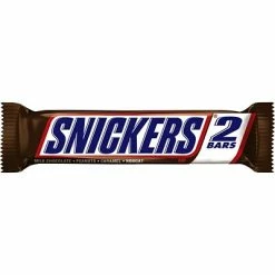 Budget 🛒 Candy & Chocolate Snickers Sharing Size Chocolate 🍬 Candy Bars, 3.29 Oz, 24/Box (MMM32252) 🛒