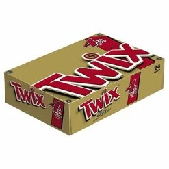 Budget 👏 Candy & Chocolate Twix Caramel Sharing Size Chocolate Cookie Bar 🍬 Candy, 3.02 Oz Bar, Pack Of 24 (MMM35387) ✔️
