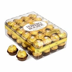 Best deal 🧨 Candy & Chocolate Ferrero Rocher Hazelnut Chocolate Diamond Gift Box, 48 Pieces (241-00015) 🔔