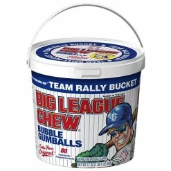 Hot Sale 😍 Gum & Mints Big League Chew 🍬 Candy Bubble Gum Gum, 17 Oz., 80 Pieces/Pack (FGM66056) 🌟
