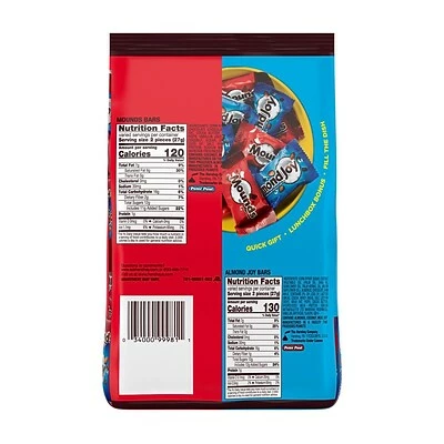 Discount ๐ฅ Hershey's ๐ฌ Candy & Chocolate MOUNDS And ALMOND JOY Miniatures Chocolate And Coconut Assortment ๐ฌ Candy, Bulk, 32.1 Oz, Party Pack (HEC99981) ๐ฅ - Image 2