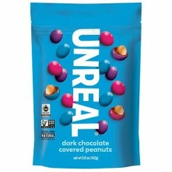 Cheap 🔥 Candy & Chocolate Unreal Dark Chocolate Peanut Gems, 5.0 Oz., 2 Pk 😉