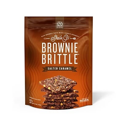 Coupon 🌟 Cookies Sheila G's™ Brownie Brittle™, Salted Caramel, 5 Oz., 12/CT ✔️